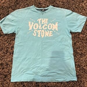 Volcom Tee in Blue. Kids L.